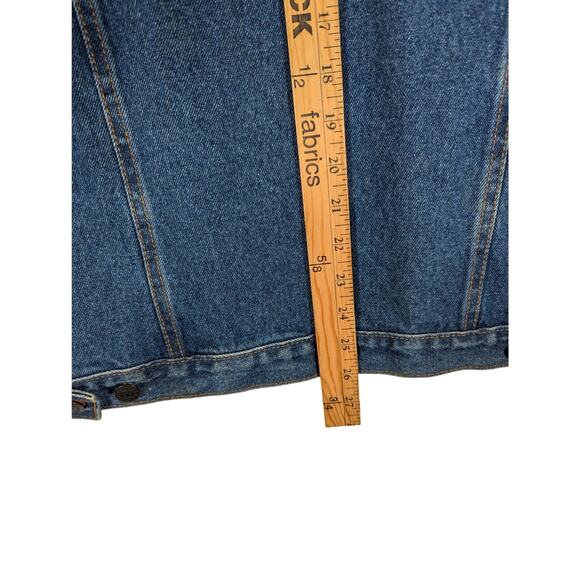 Stylo jeans jacket mens M Medium weight VGUCSee photos 100% cotton denim - Picture 6 of 8